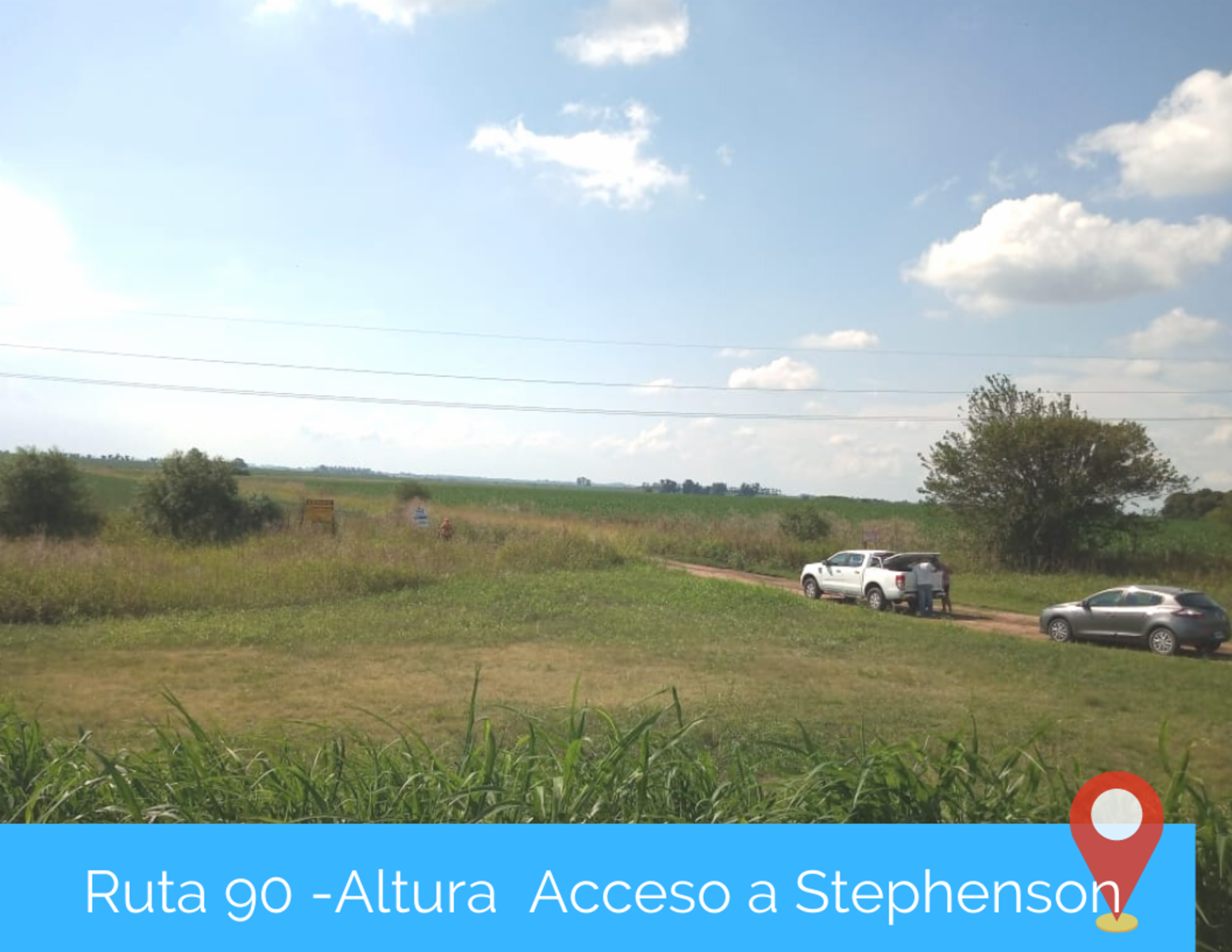 Venta 2 Hectáreas de campo Ruta 90 altura acceso Stephenson/Molina - 1