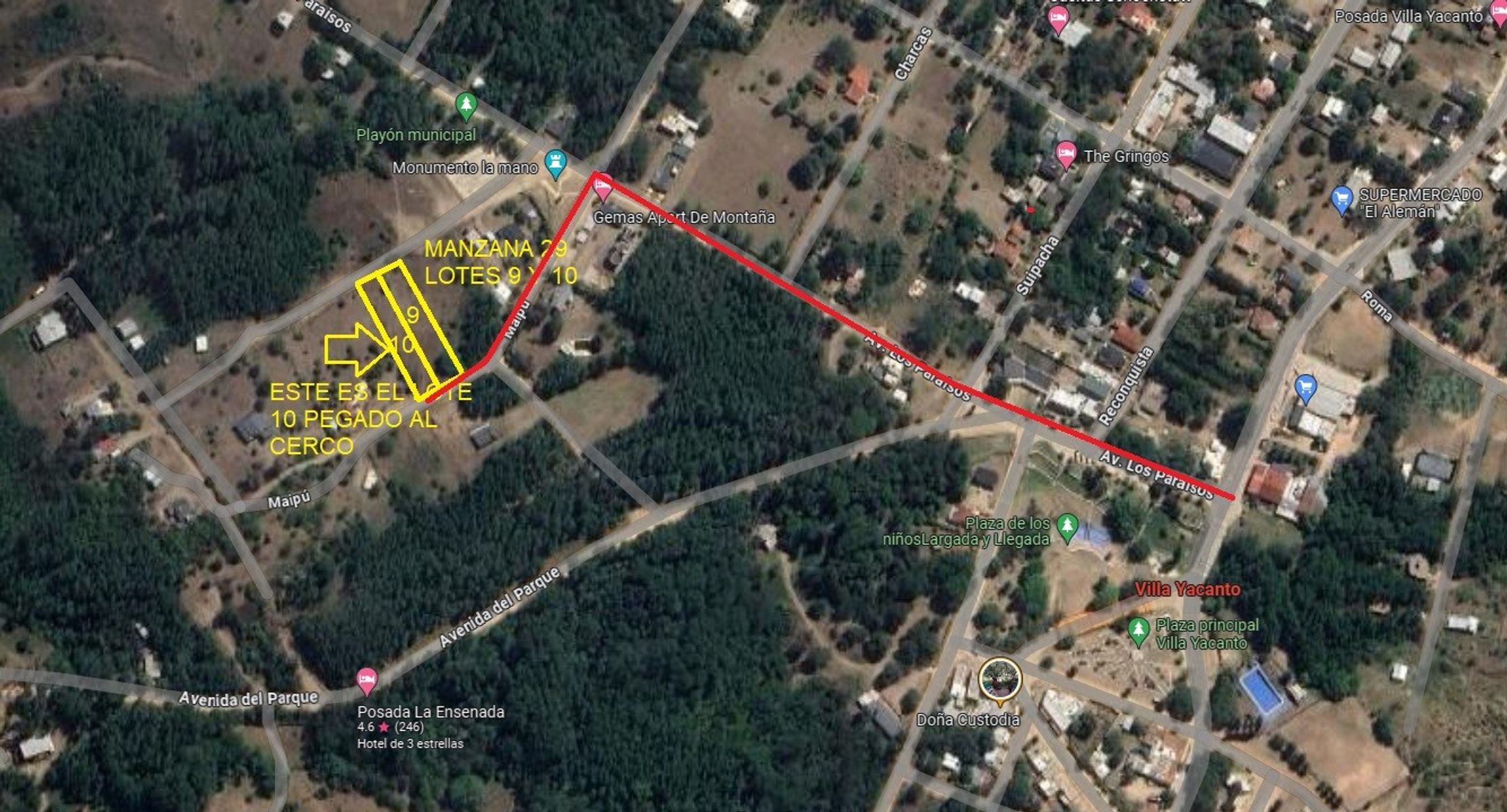 EXCELENTE LOTE VILLA YACANTO — foto 7