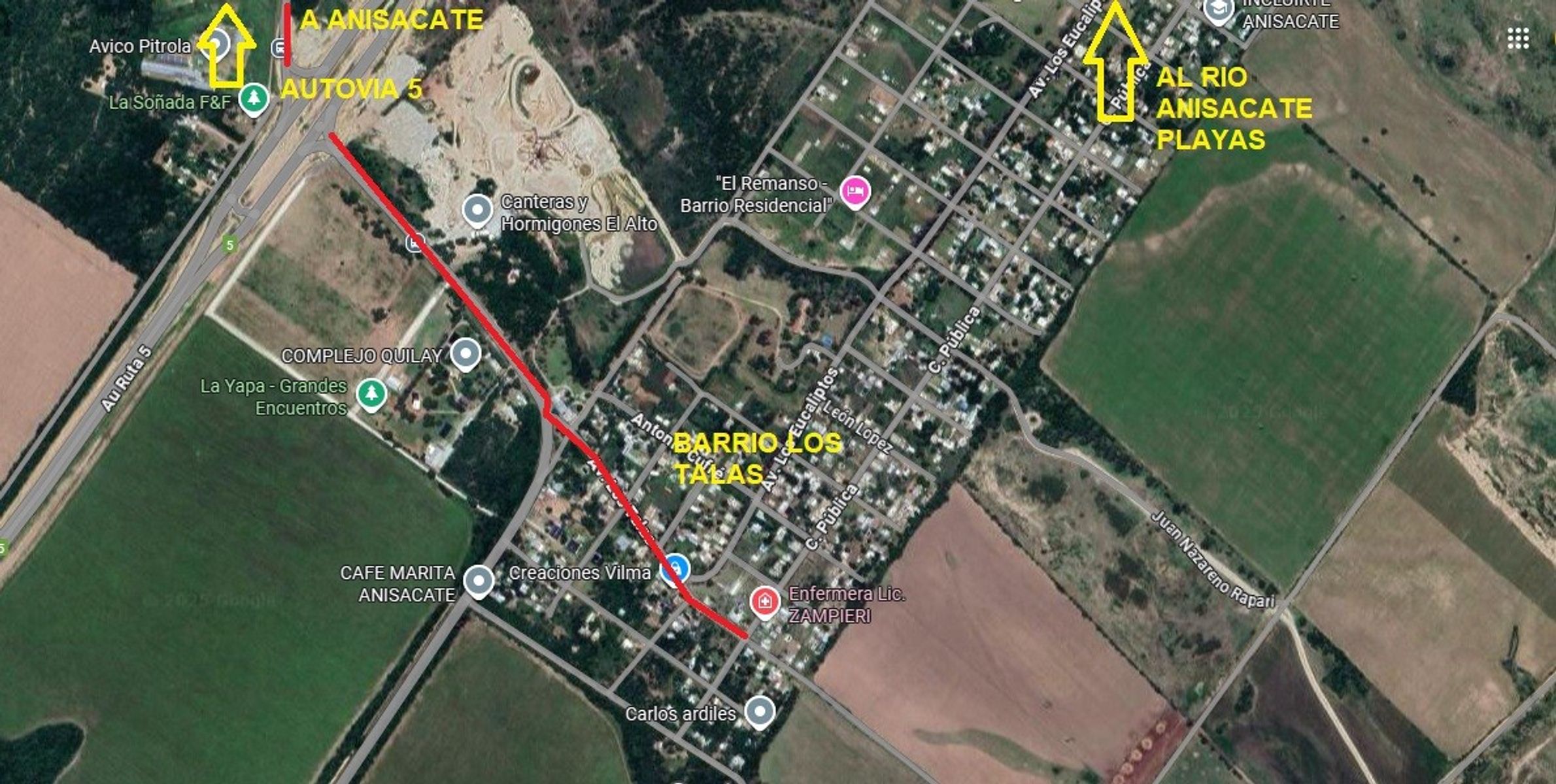 LOTE LOS TALAS ANISACATE — foto 2