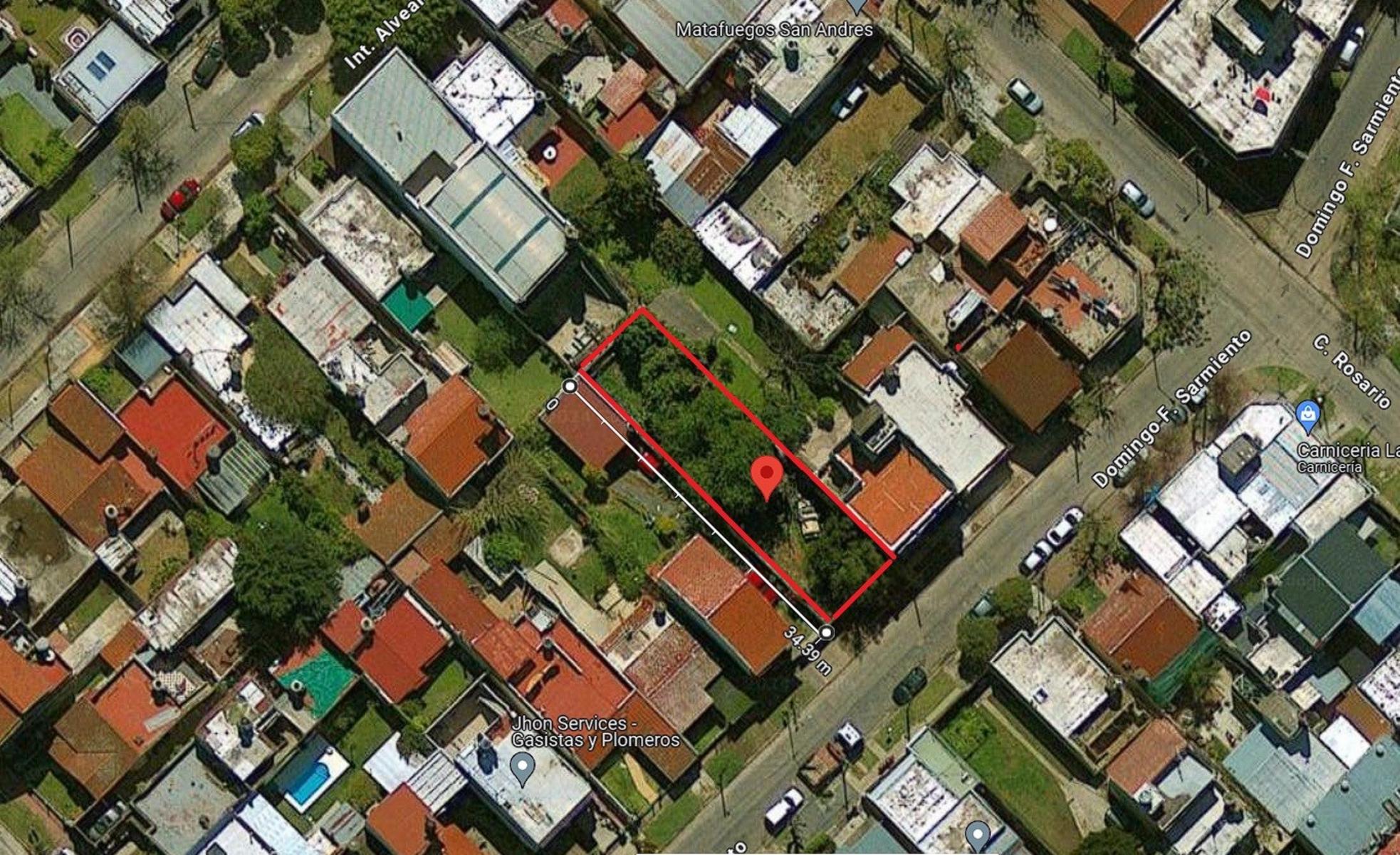 TERRENO en venta 303 M2 8,66x35 INDUSTRIAL SAN ANDRES - 2