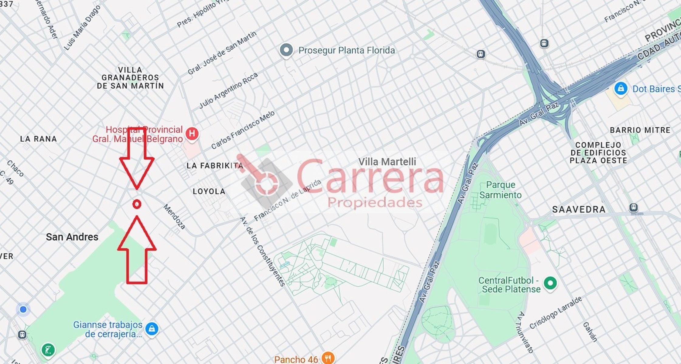 GALPON 1150 M2 en VENTA EN SAN ANDRES en una planta - 12