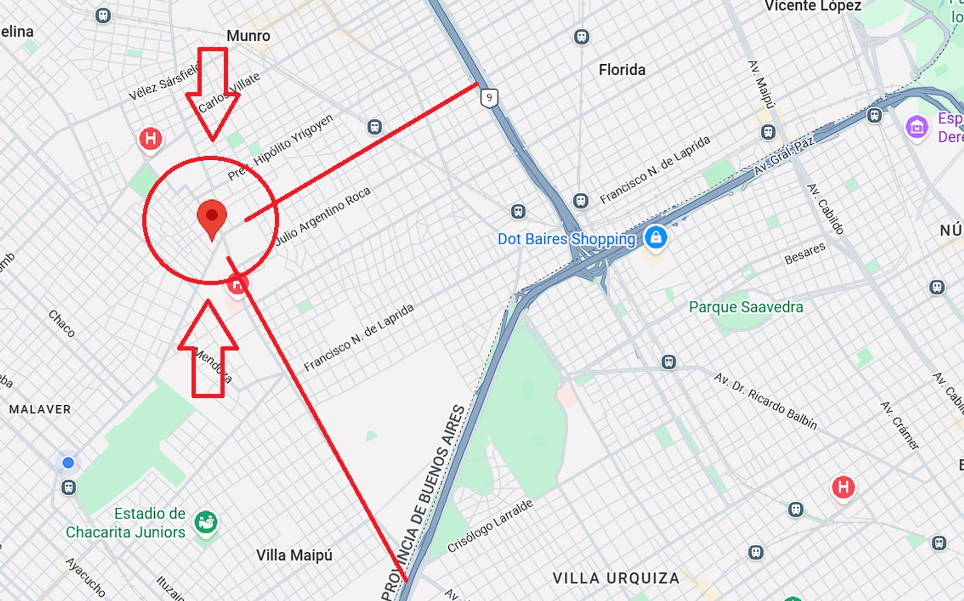TERRENO 310 M2 en VENTA EN SAN ANDRES CASI FLORIDA INDUSTRIAL RESIDENCIAL - 4