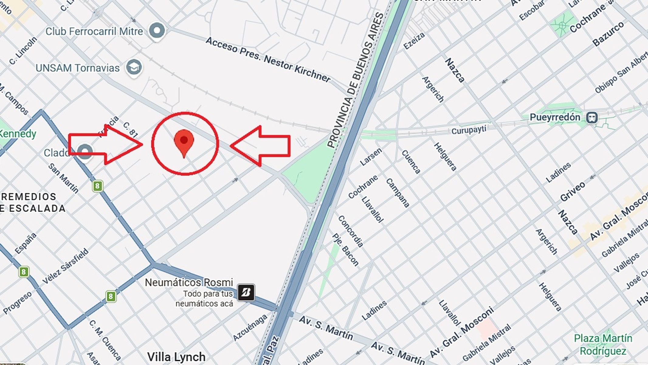 TERRENO 310 M2 en VENTA EN SAN ANDRES CASI FLORIDA INDUSTRIAL RESIDENCIAL - 45