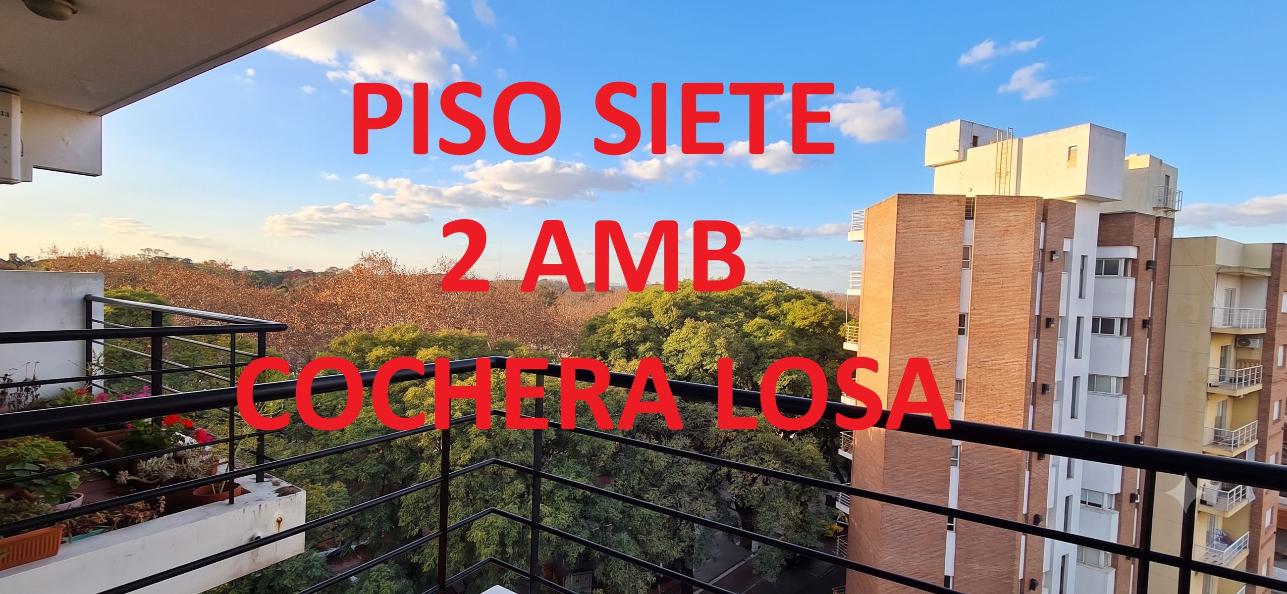 piso 7 SIETE - DEPTO 2 AMB con cochera CUBIERTA LOSA en SAN ANDRES - 48