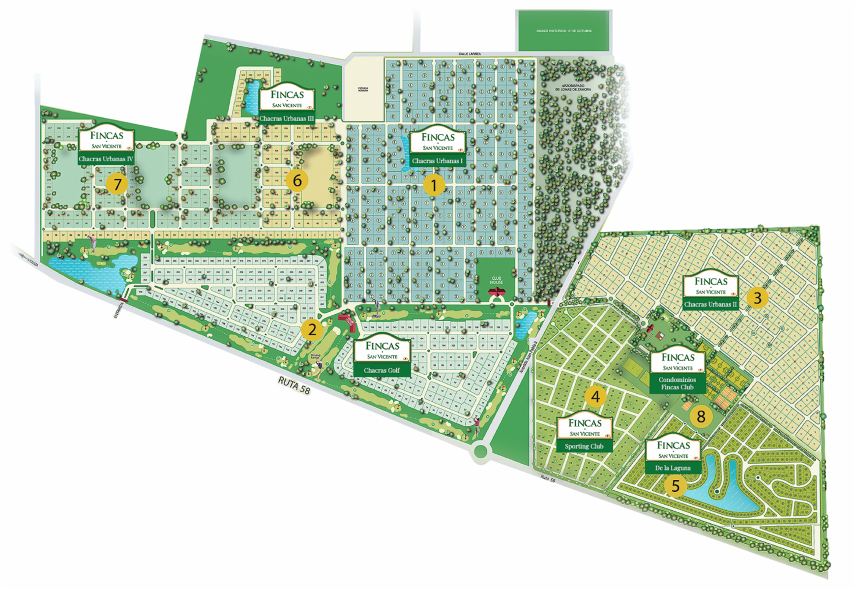 Lote en Fincas Golf San Vicente a u$s 10.000 OPORTUNIDAD