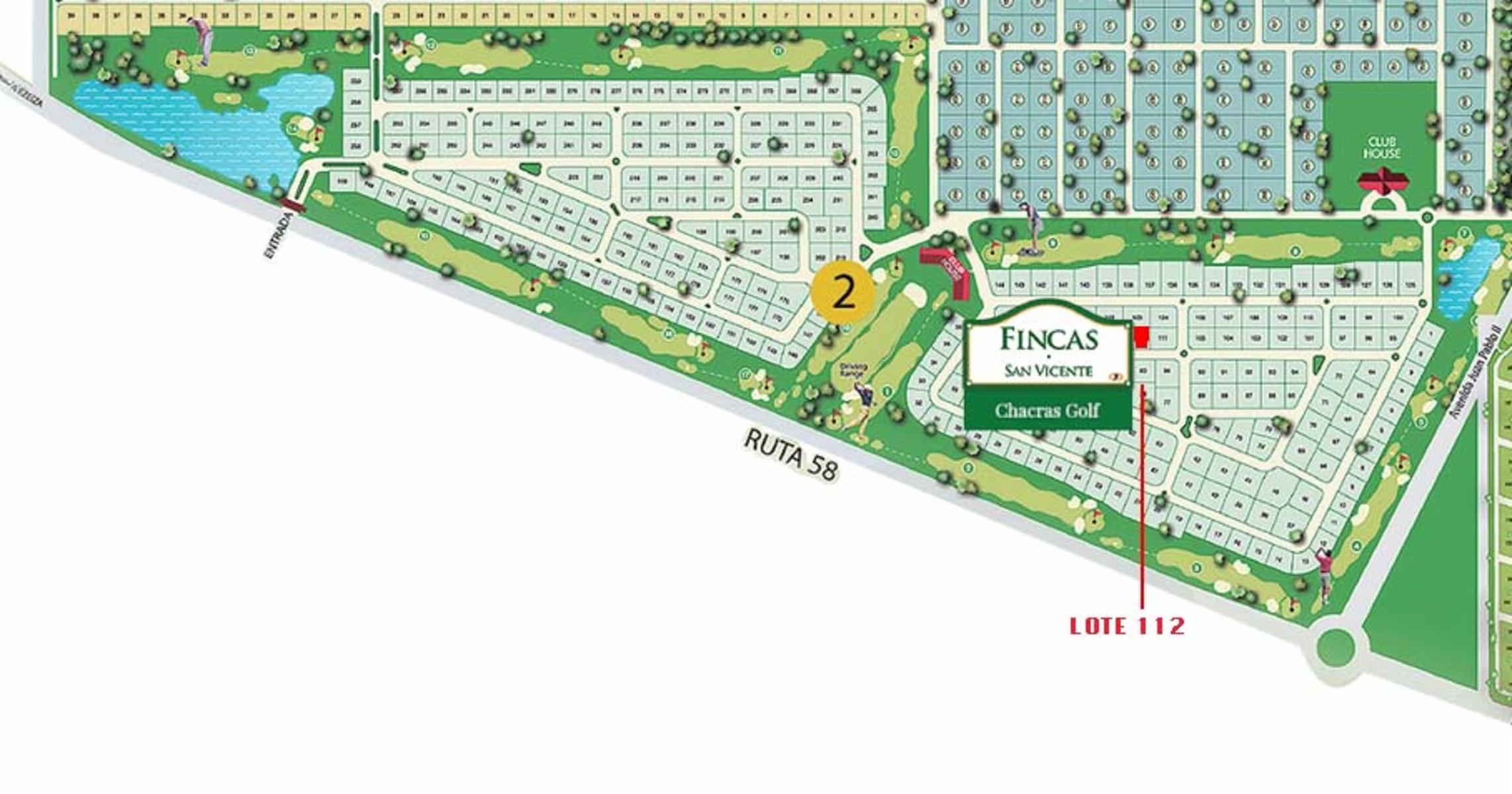 Lote en Fincas Golf San Vicente a u$s 10.000 OPORTUNIDAD — foto 2