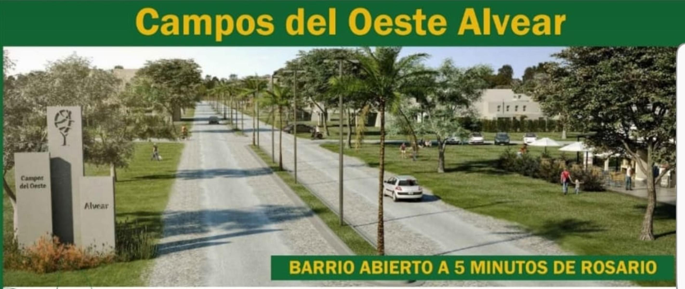 Lotes en Alvear sobre ruta 18 (Ov. Lagos), antes de la Carolina.... POSESIÓN INMEDIATA - LISTO PARA EDIFICAR