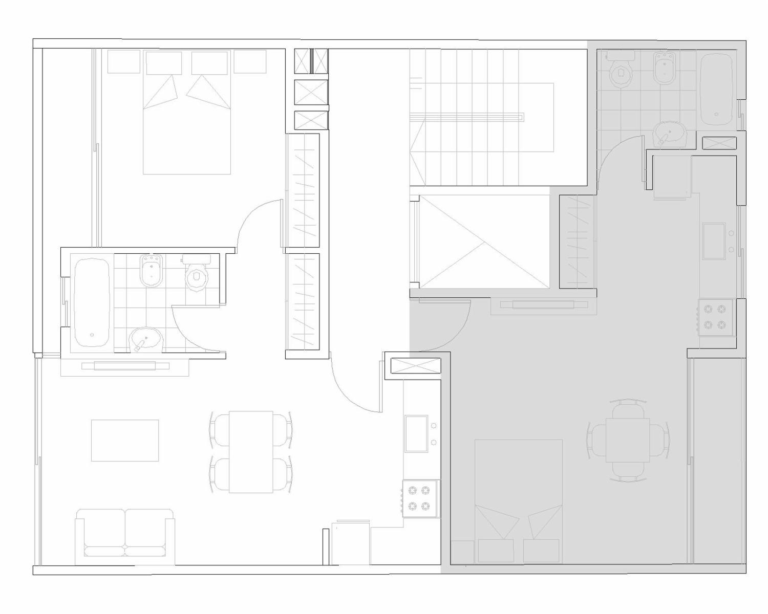 VENTA Departamento Monoambiente en construcción en Moron - C. Larralde 1166, 1°B - Morón. — foto 5