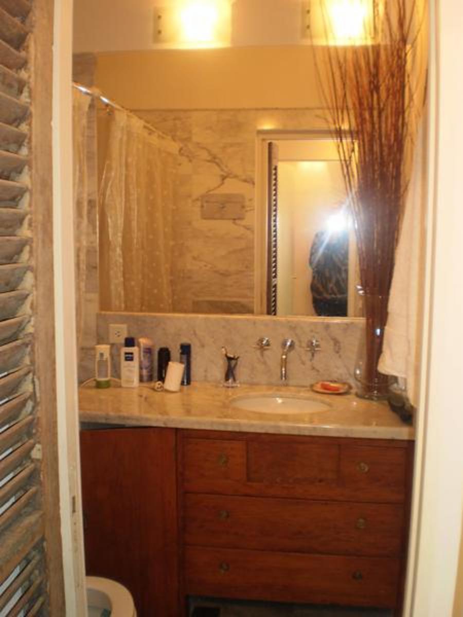 ALQUILER TEMPORAL departamento San Telmo cerca casco histórico, 2 ambientes grandes, amueblado y equipado, con hidromasaje en baño principal, al frente con ventanales - 6