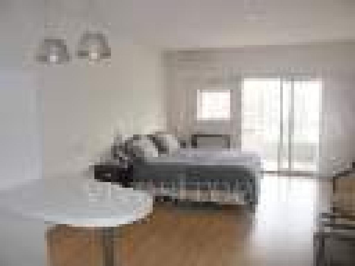depto. Villa Urquiza OLazabal 5400, frente monoambiente con balcón amueblado y equipado para 2 personas, aire acondicionado, piscina, parrillas, laundry — foto 2
