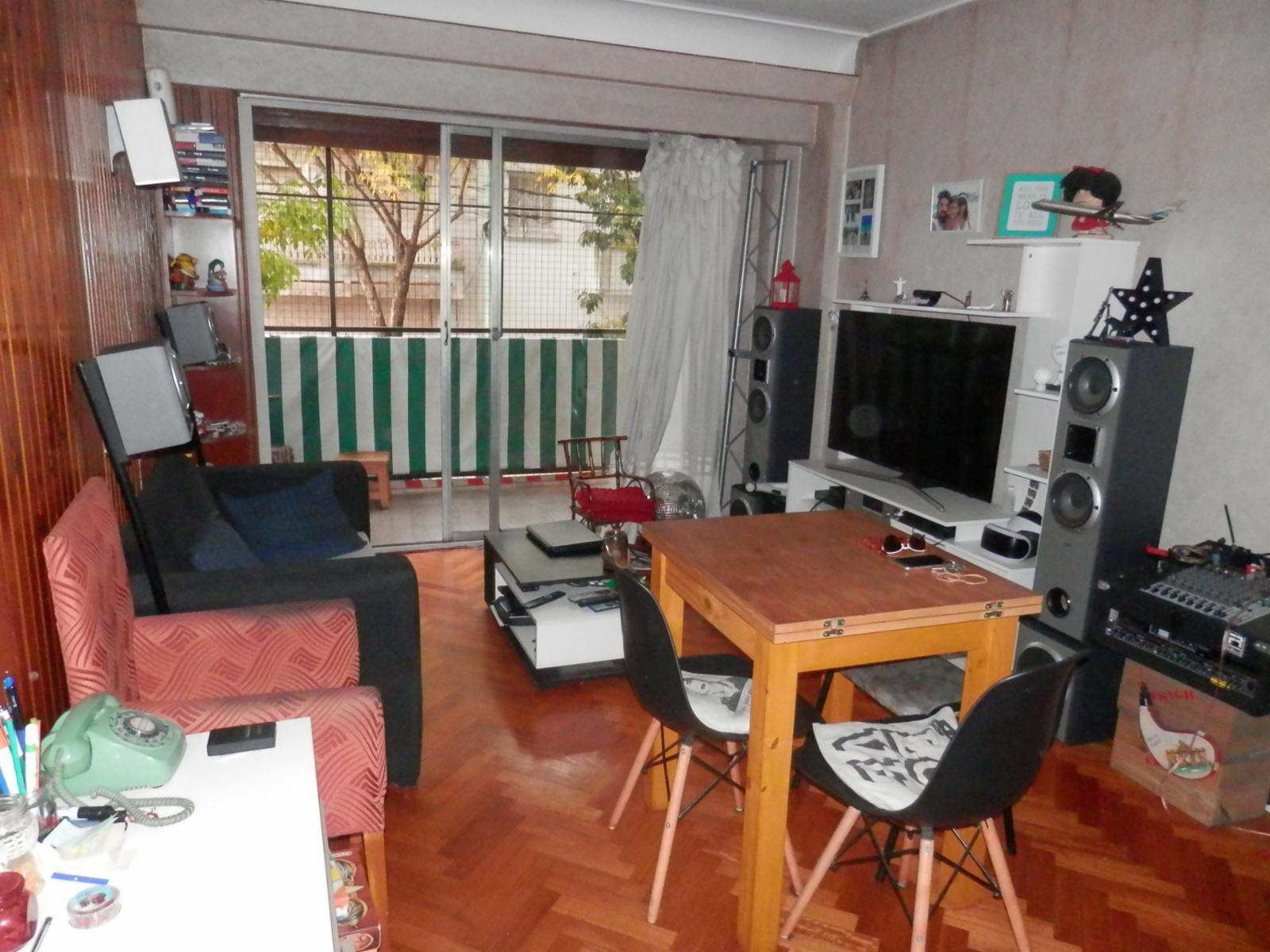 Departamento 2 amb. con balcón corrido. — foto 6