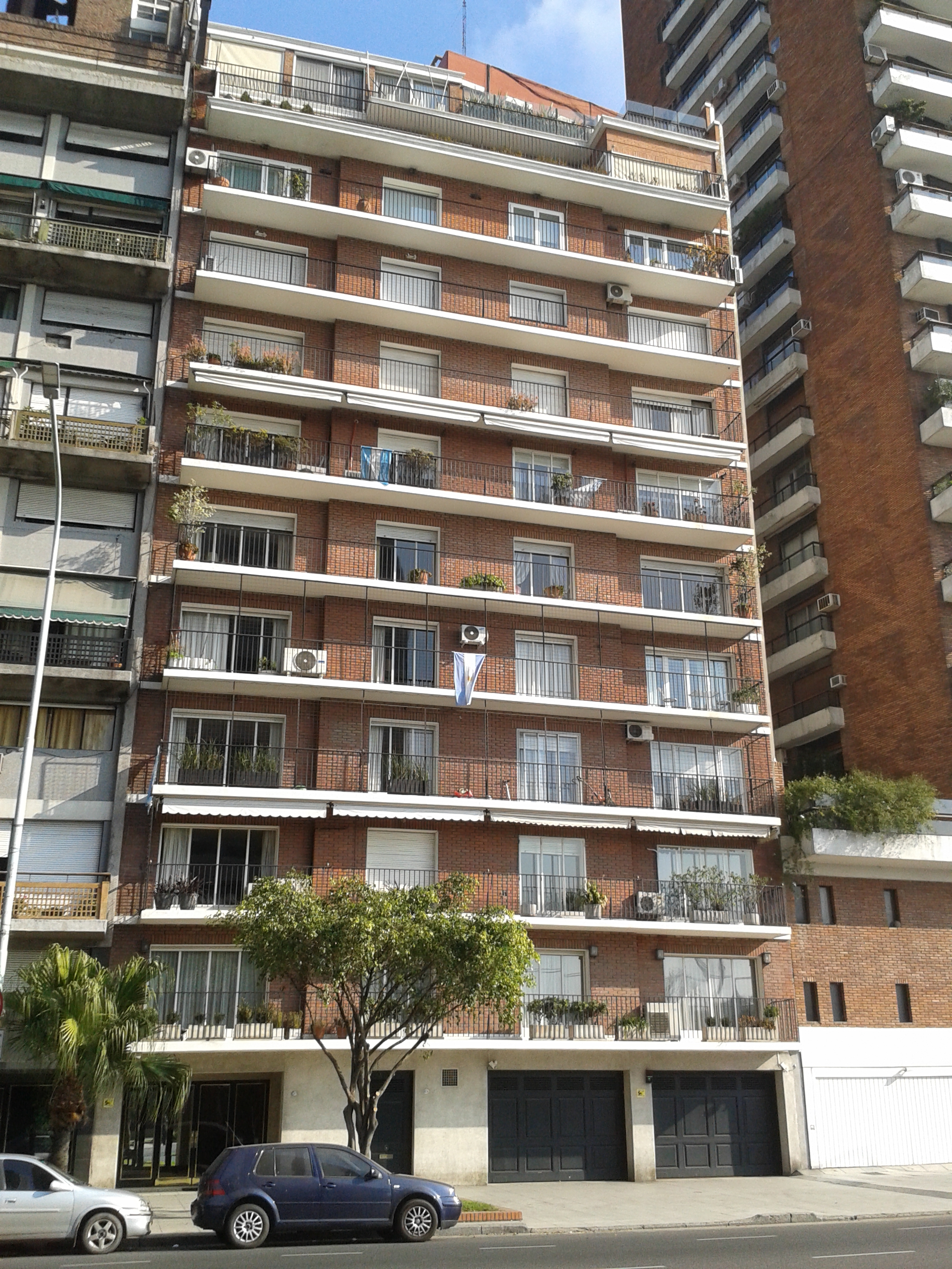 Piso en Palermo con cochera y baulera