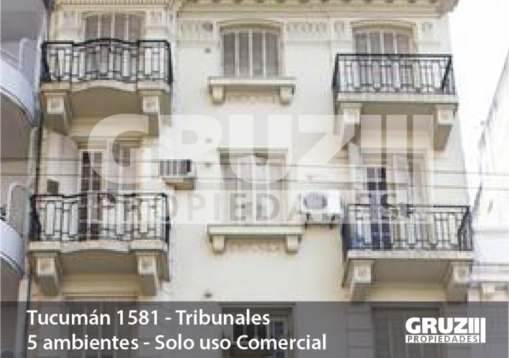 DEPARTAMENTO DE 5 AMB. EN ALQUILER EN TRIBUNALES - 1