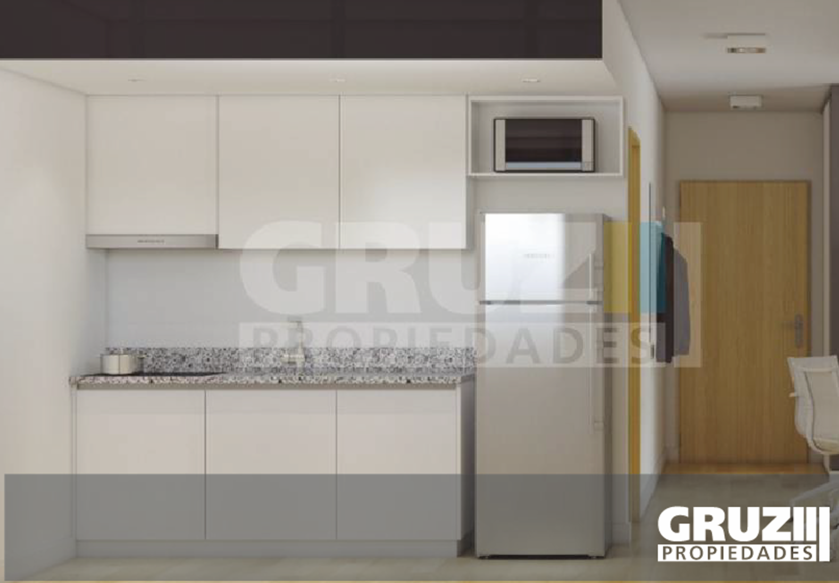 Planta Tipo Unidad A - Monoambientes de 36,90m2 - Soler 3272 - Palermo — foto 7