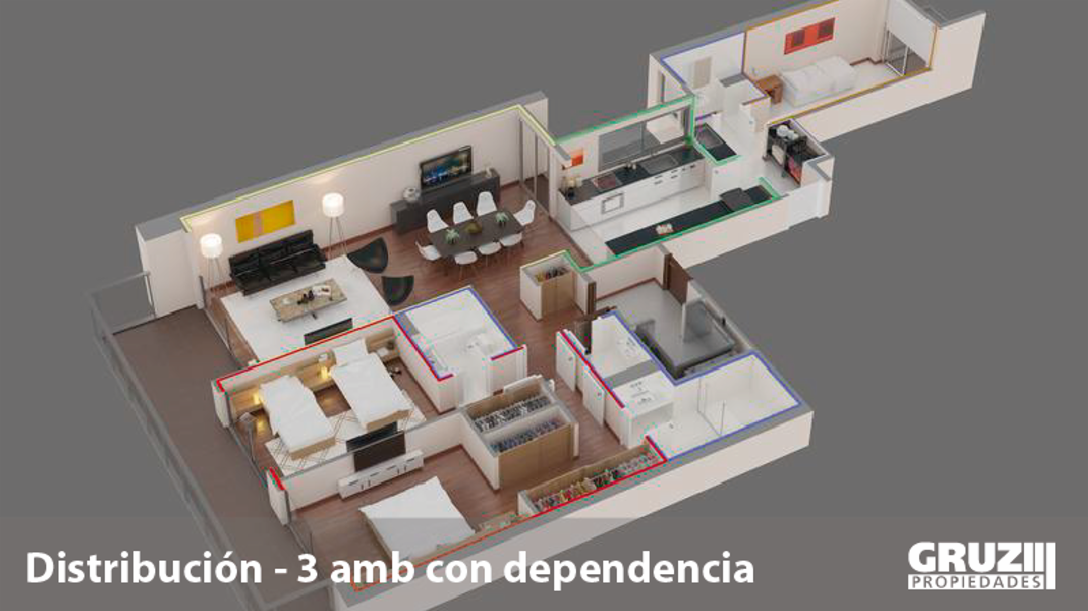 Excelente depto 3 amb con dependencia 150m2 - Malabia 2233 - Palermo — foto 12