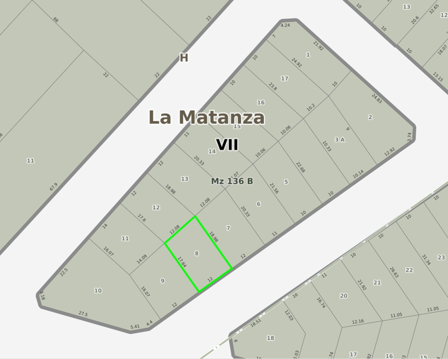 Excelente lote con muy buena ubicación. 12 mts. de Frente. Superficie 219 m2. A Metros de Av Monseñor Bufano (Ruta 4). — foto 3