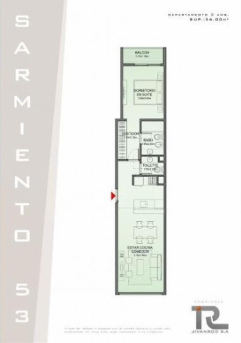 Departamentos de 3 ambientes a estrenar - sarmiento 100 Ramos Mejia — foto 3