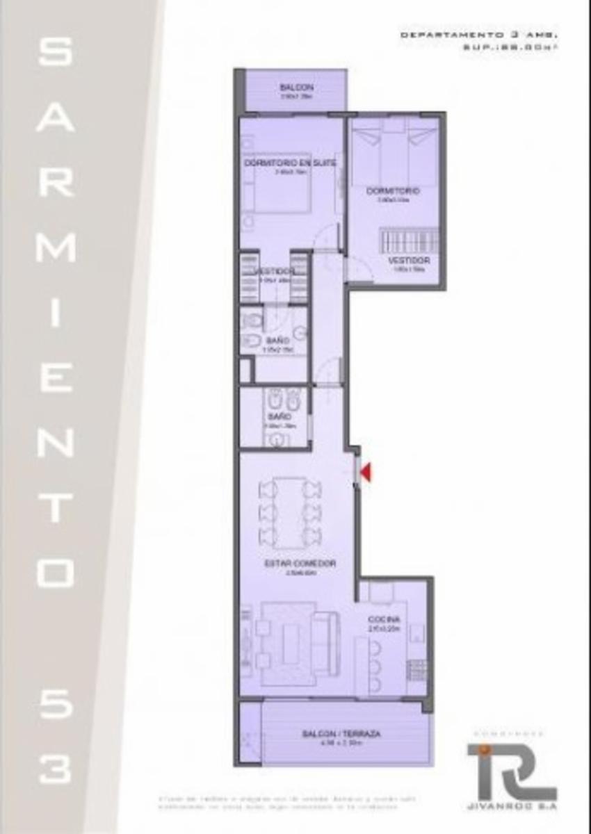 Departamentos de 3 ambientes a estrenar - sarmiento 100 Ramos Mejia — foto 6