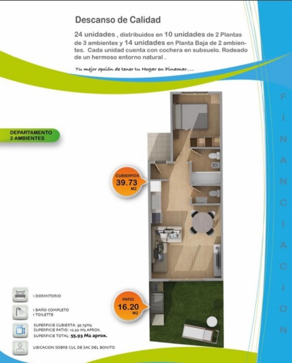 Departamentos de 2 y 3 ambientes en pozo - Av. Intermedanos 1200 Pinamar — foto 15