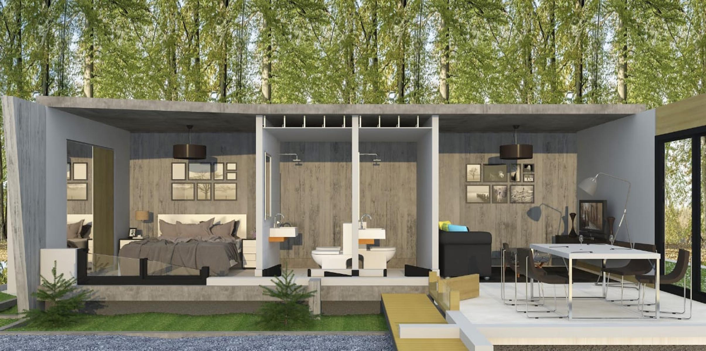 Departamentos de 2 y 3 ambientes en pozo - Av. Intermedanos 1200 Pinamar — foto 9