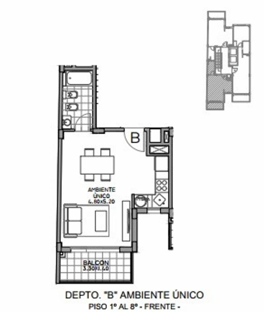 Departamentos de 1 y 2 ambientes en pozo - Yatay 900 Moron — foto 11