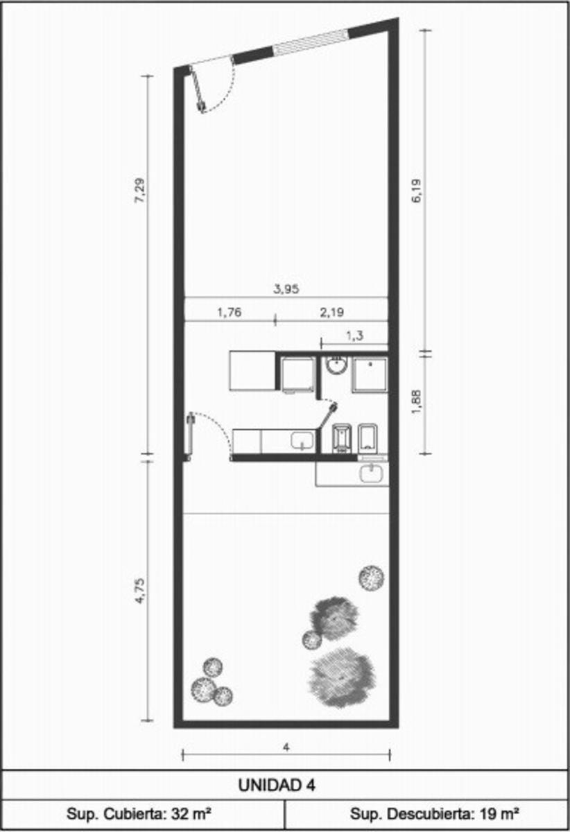 Monoambientes con patio a estrenar - Av. Gaona 2100 Ramos Mejia — foto 5