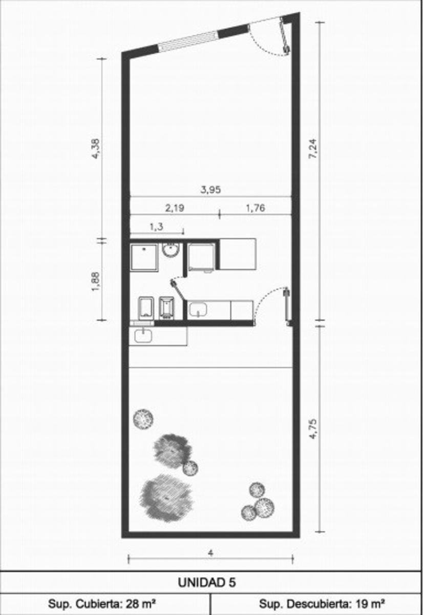 Monoambientes con patio a estrenar - Av. Gaona 2100 Ramos Mejia — foto 7