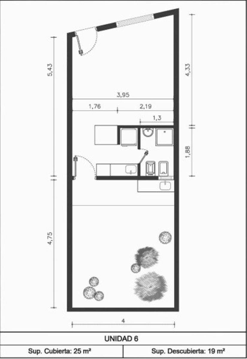 Monoambientes con patio a estrenar - Av. Gaona 2100 Ramos Mejia — foto 8