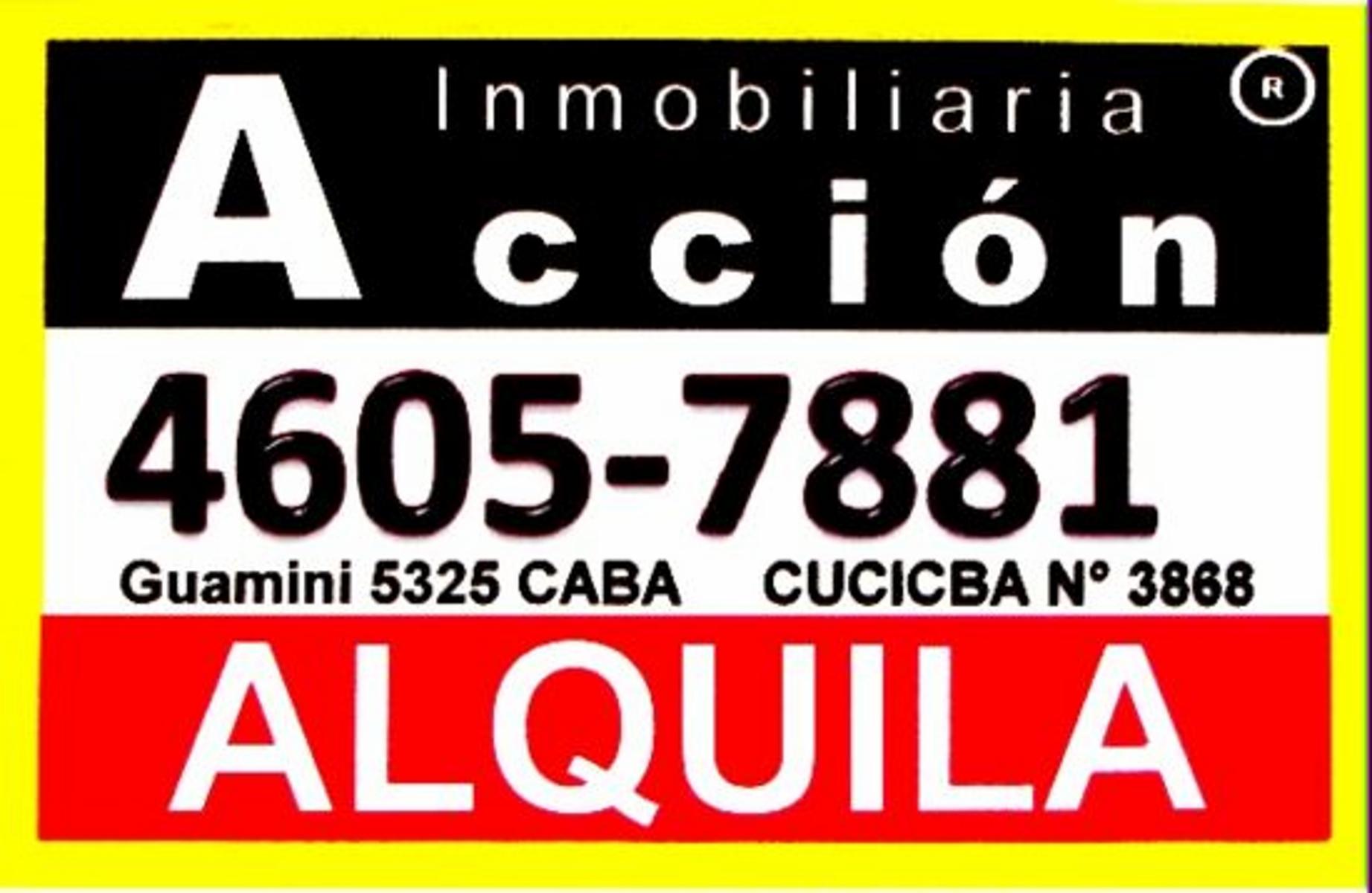 Dpto. 3 amb muy bueno Lug I y II Acción Inmobiliaria - 1