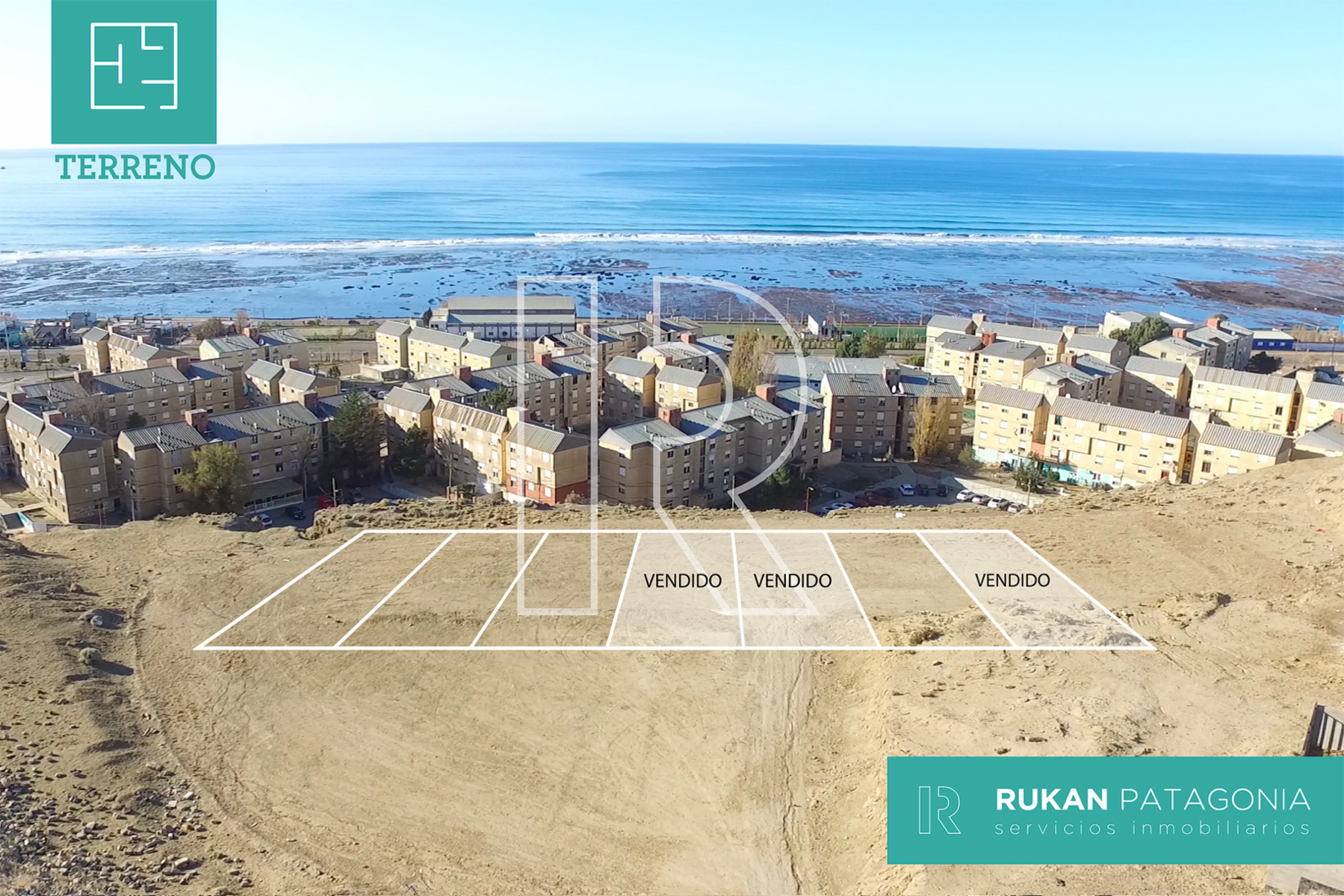 #Venta RUKAN PATAGONIA | TERRENOS EN VENTA | Barrio VISTA HERMOSA | Caleta Olivia | con TITULO DE PROPIEDAD | Entrega + Financiación SIN INTERÉS . - 1