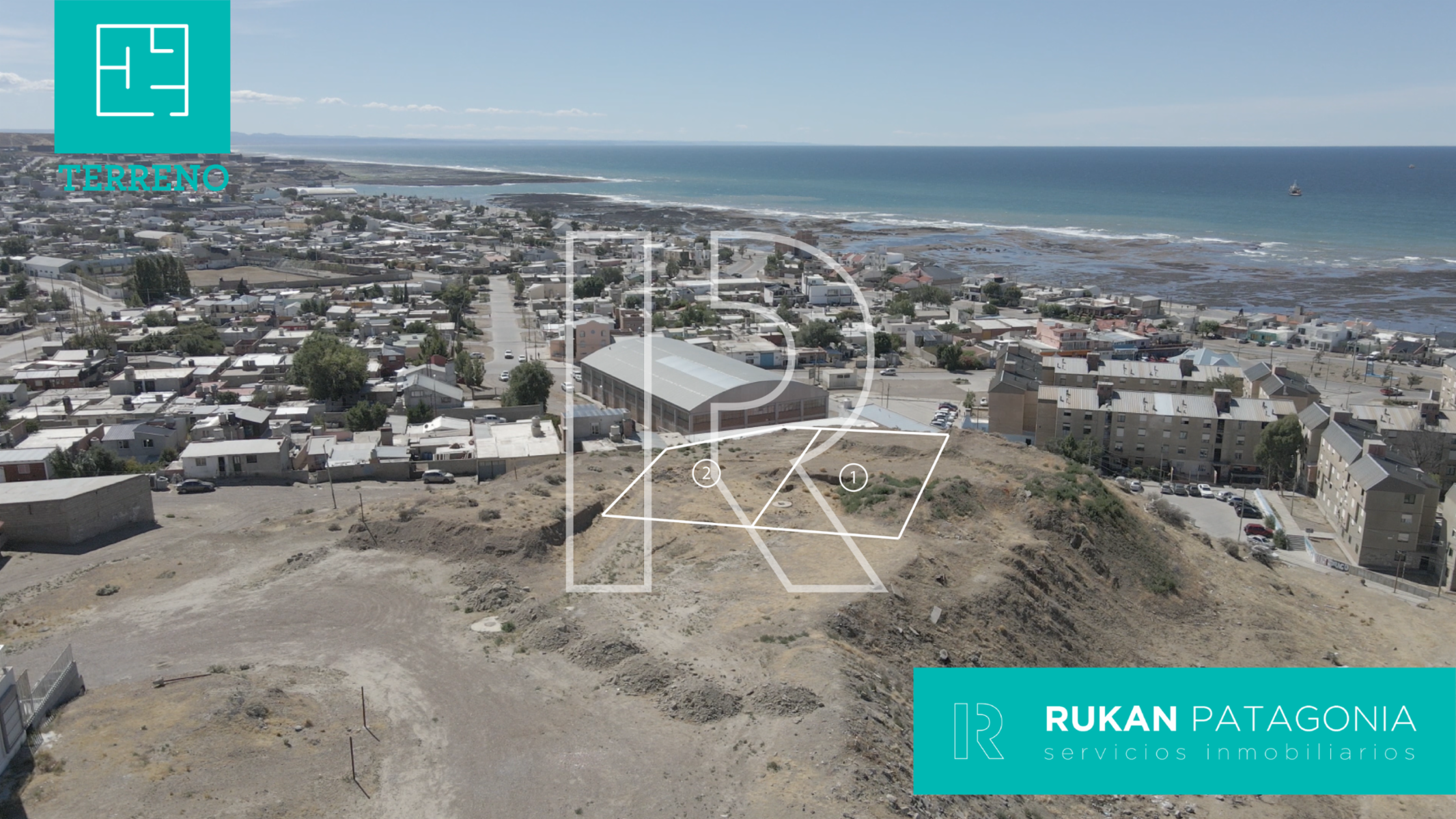 #VentaRUKAN PATAGONIA | TERRENOS EN VENTA | Barrio VISTA HERMOSA | Caleta Olivia | con TITULO DE PROPIEDAD | Entrega + Financiación SIN INTERÉS. - 1