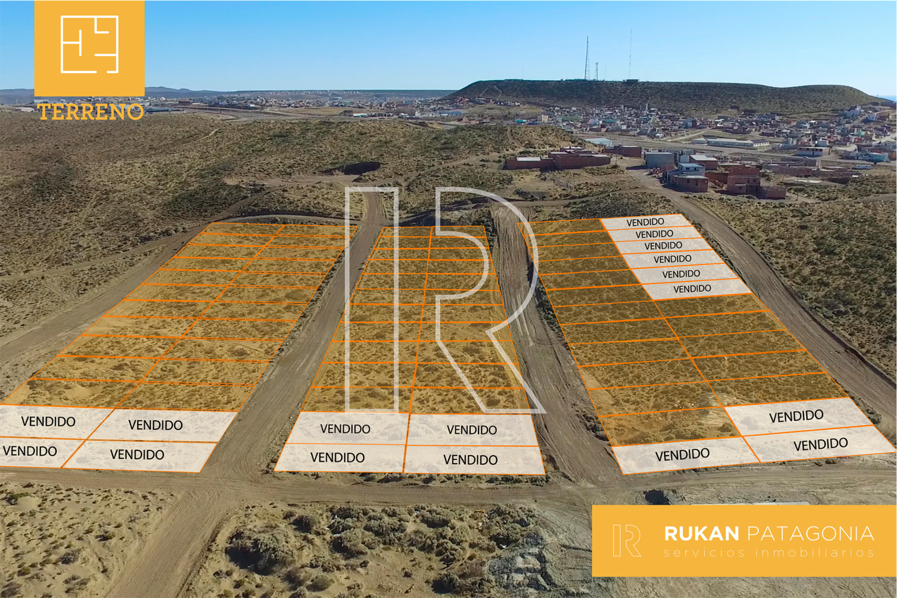 TERRENOS EN VENTA | Barrio PATAGONIA | Caleta Olivia | Desde U$D13.000.- | con TITULO DE PROPIEDAD | Entrega + Financiación SIN INTERÉS.- - 1