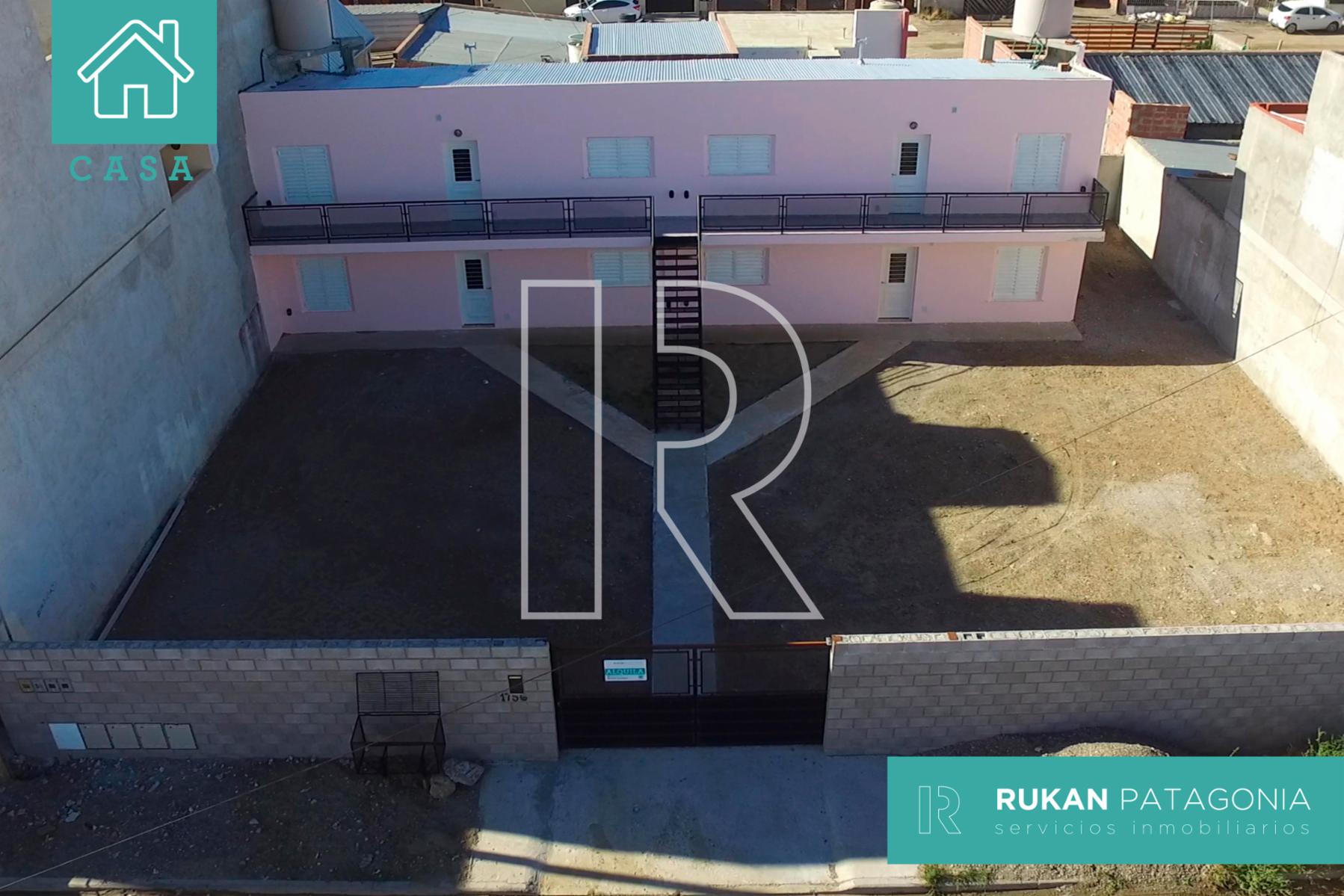 #Alquiler RUKAN | Dpto. 2 Habitaciones | Barrio VISTA HERMOSA 2 | Calle JUAN DOMINGO PERON | Caleta Olivia - 1
