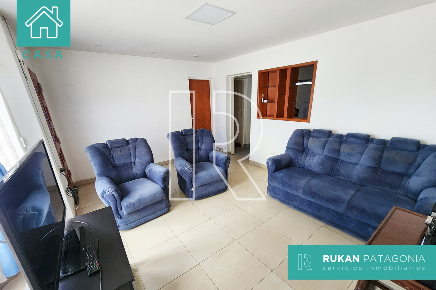 #AlquilerRUKAN | Casa 2 Habitaciones | Av. COSTANERA | Caleta Olivia. — foto 2