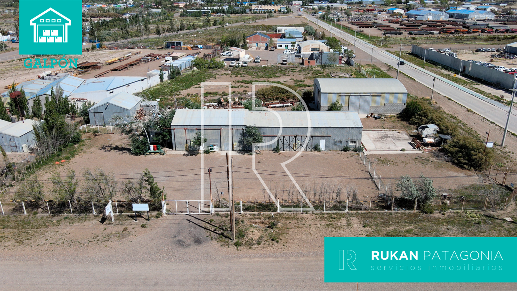 #AlquilerRUKAN | GALPÓN + OFICINAS | PREDIO INDUSTRIAL | Cañadón Seco. - 2