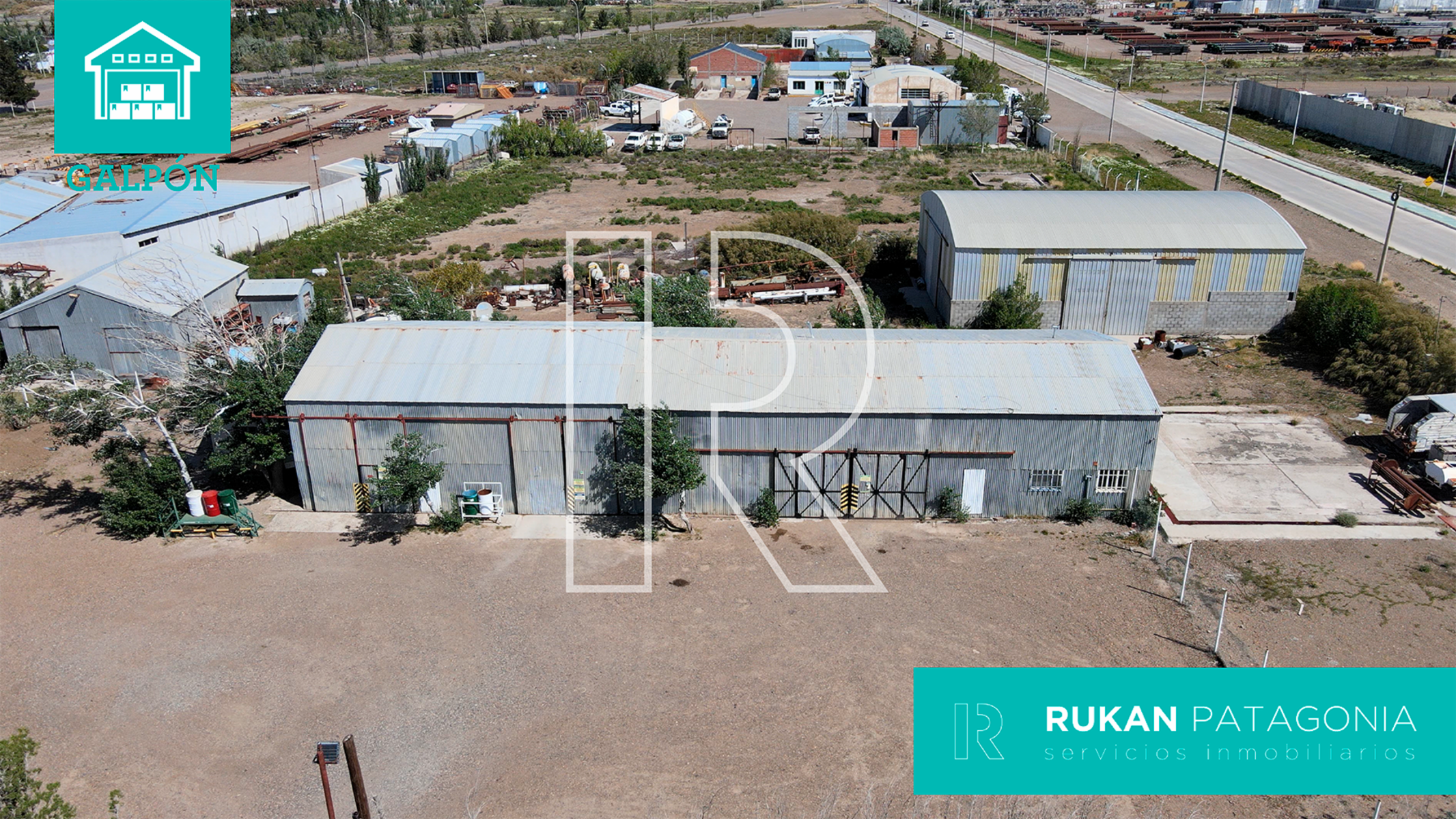 #AlquilerRUKAN | GALPÓN + OFICINAS | PREDIO INDUSTRIAL | Cañadón Seco. - 3
