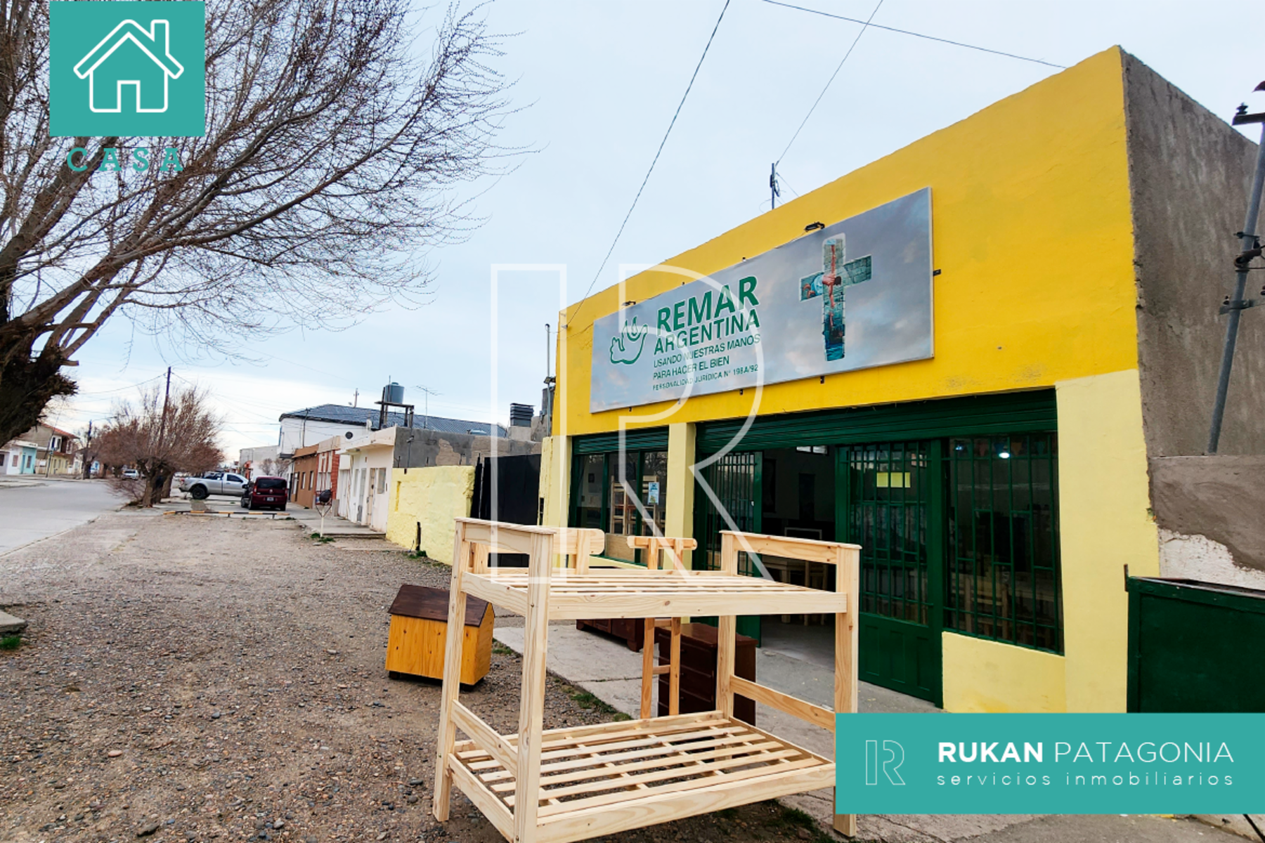 #VentaRUKAN | Local Comercial + Casa 4 Habitaciones + Galpón | Barrio GENERAL PAZ | Calle MISIONERO J. BEAUVOIR | Caleta Olivia. — foto 2