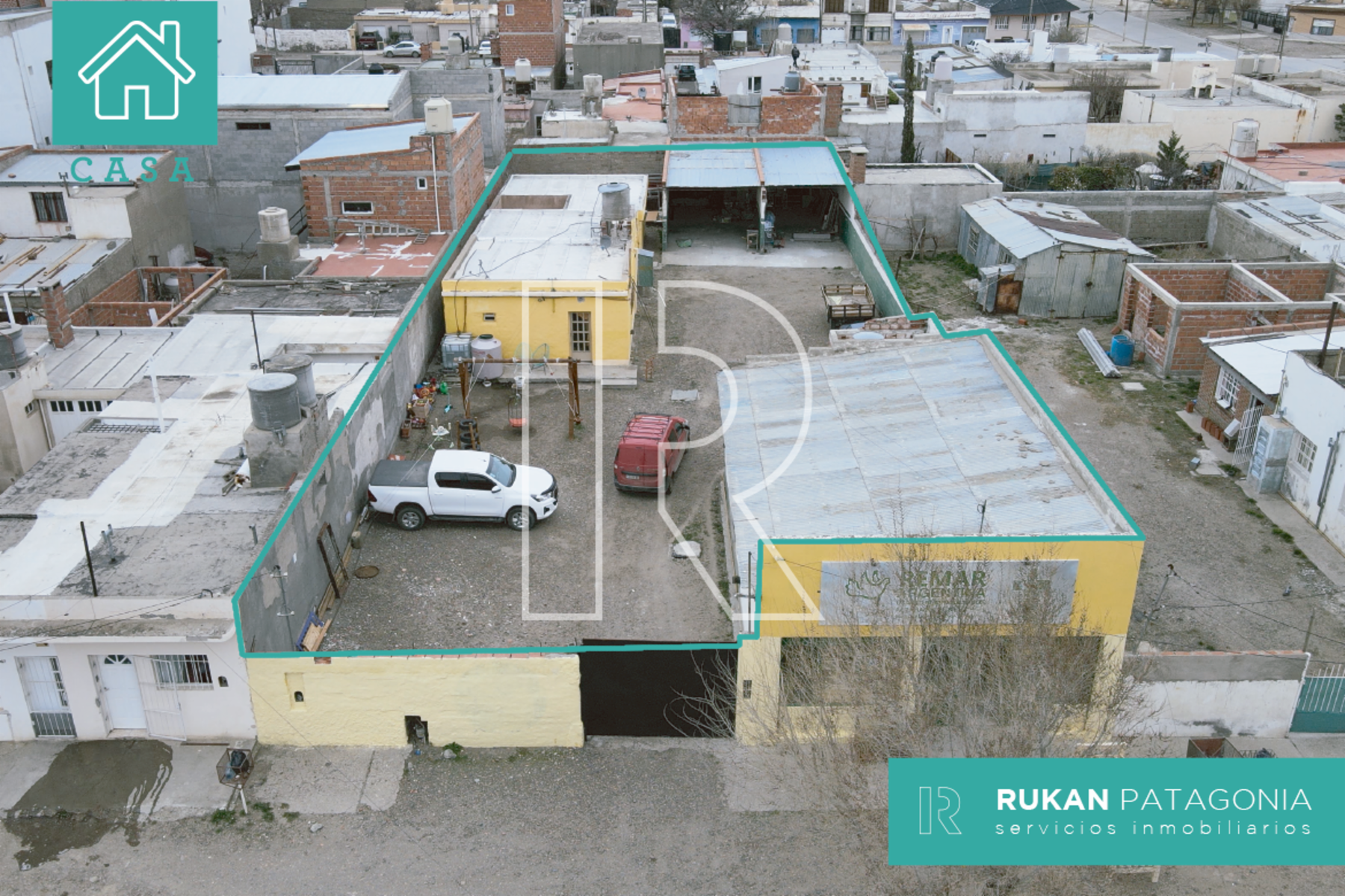 #VentaRUKAN | Local Comercial + Casa 4 Habitaciones + Galpón | Barrio GENERAL PAZ | Calle MISIONERO J. BEAUVOIR | Caleta Olivia. — foto 4