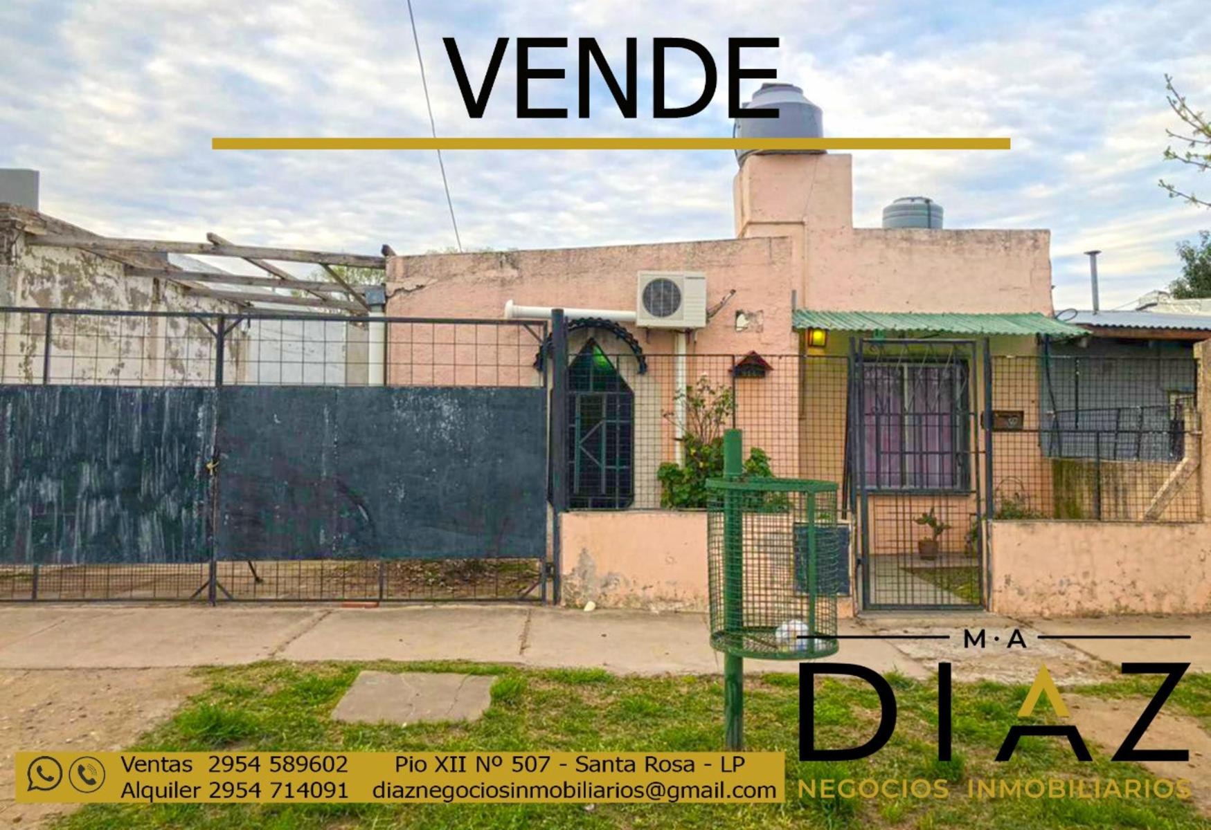 Excelente propiedad para inversión enfrente el Hospital nuevo de Santa Rosa, provincia de La Pampa. T