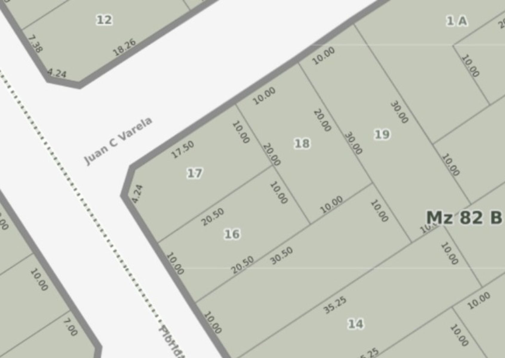 Lote en venta sobre Juan Cruz VARELA a metros de Av Arregui (ex Florida) - 7