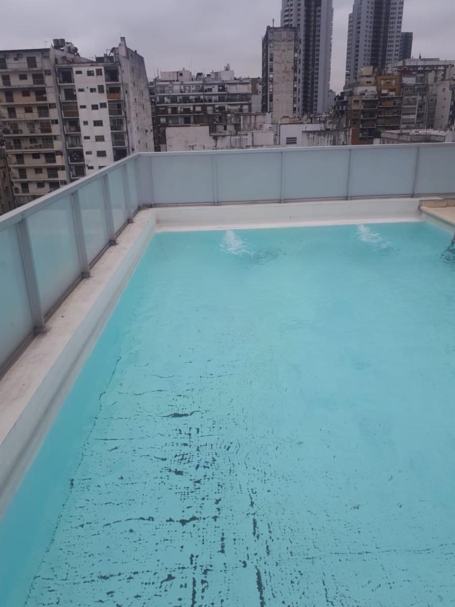 HERMOSO DPTO EN PALERMO DE 1 AMB DIVIDIDO, AMOBLADO CON PISCINA Y LAUNDRY — foto 12