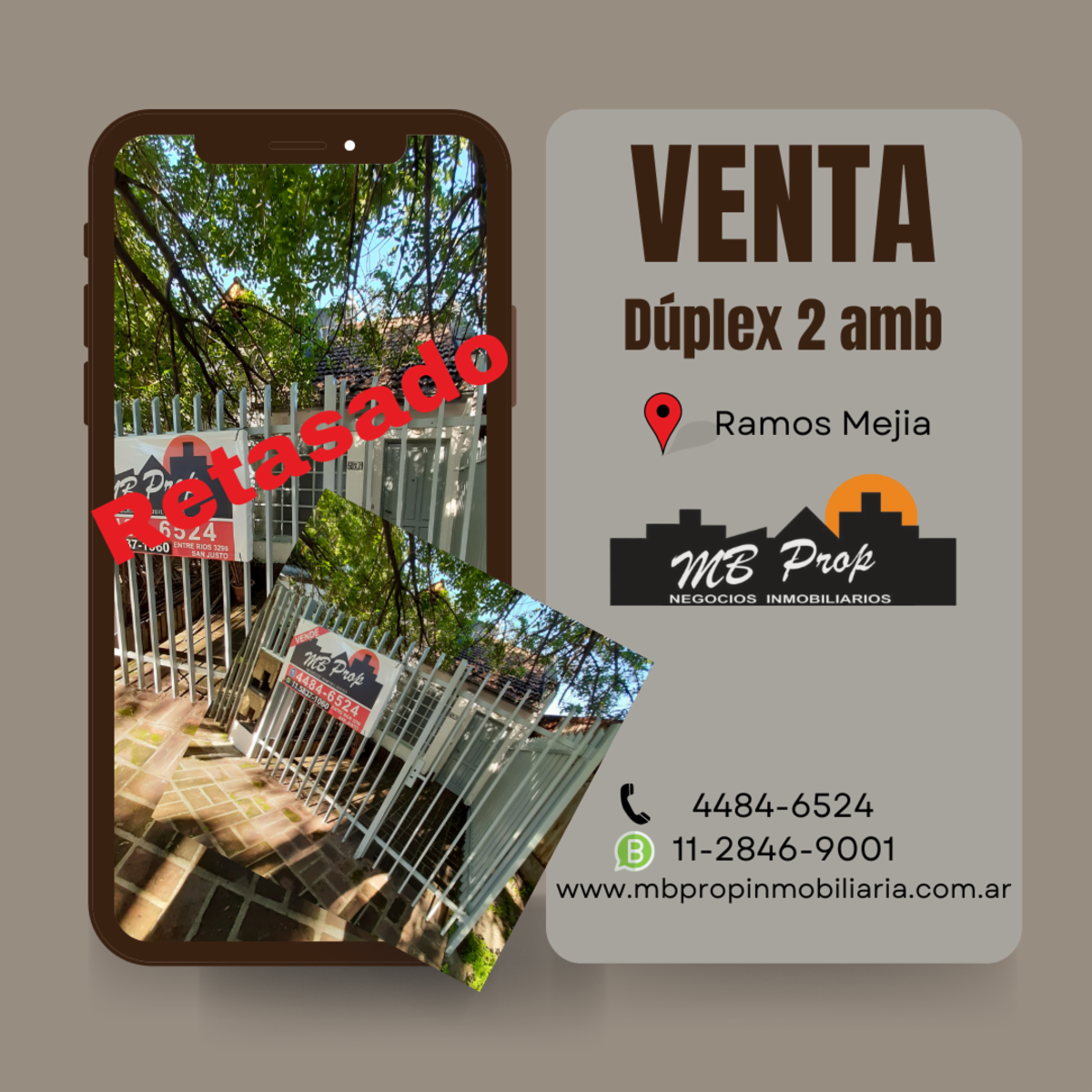 ¡Oportunidad Venta de 2 unidades con tipologÃ­a DÃºplex en Ramos MejÃ­a