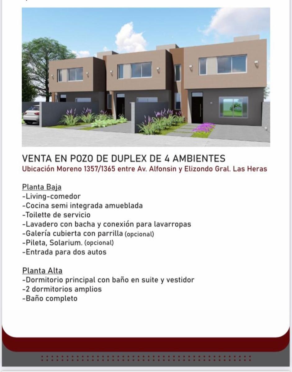 3 Duplex. Venta en Pozo