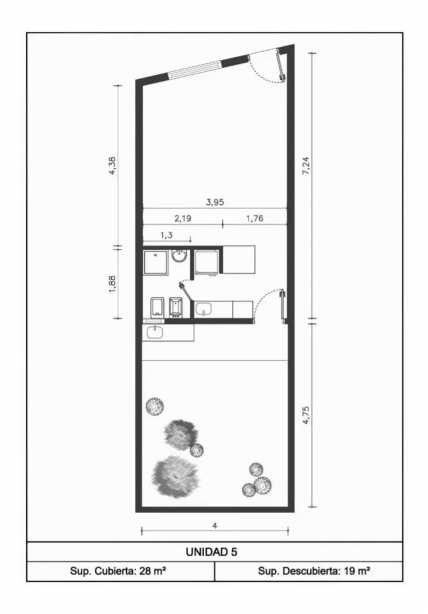Departamentos Monoambiente con Fondo Verde, Apto Profesional Sobre Avda. Gaona en Ramos Mejia, en Venta — foto 11
