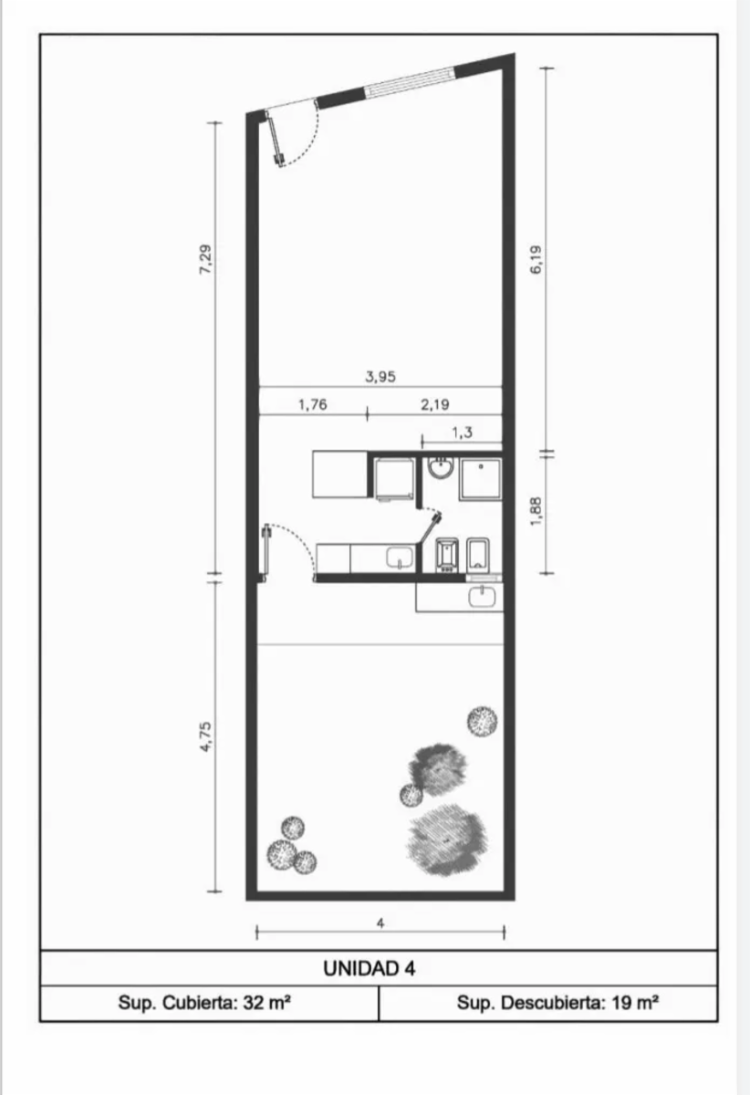 Departamentos Monoambiente con Fondo Verde, Apto Profesional Sobre Avda. Gaona en Ramos Mejia, en Venta — foto 14