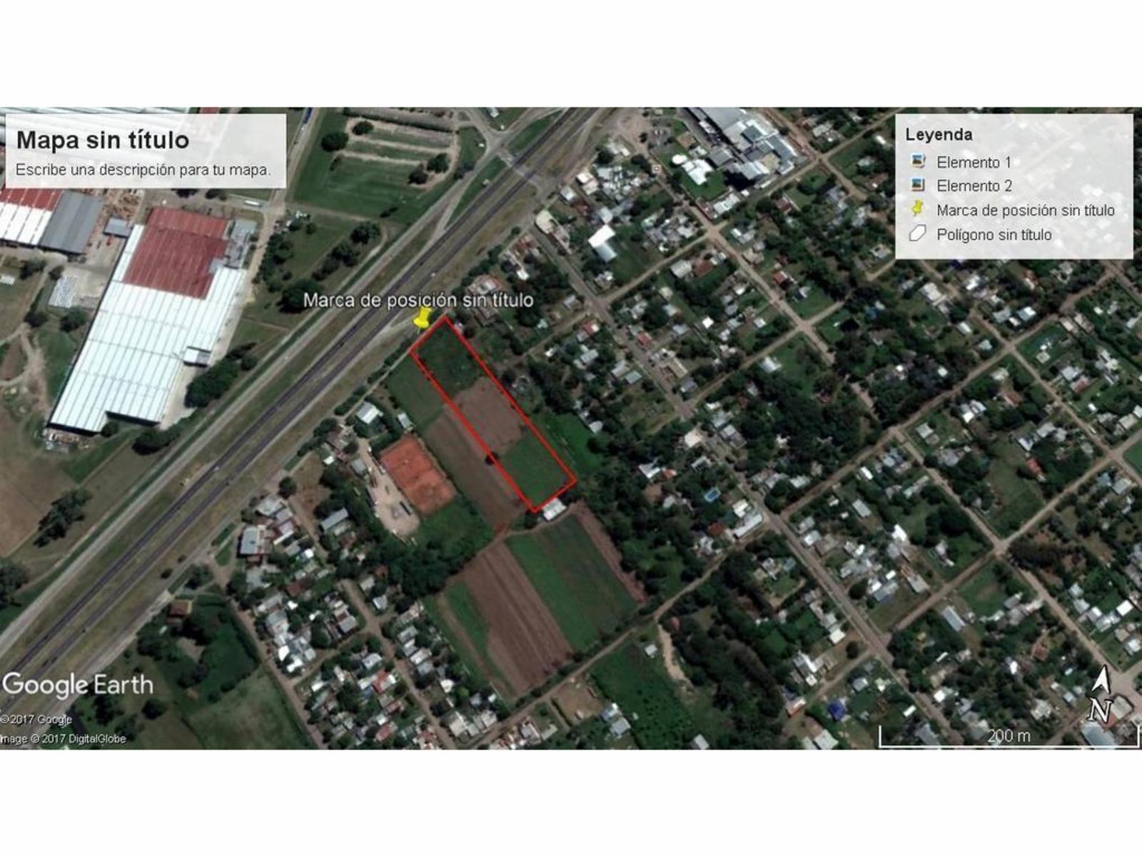 LOTE DE 7700 M² SOBRE COLECTORA DE RUTA 3, APTO INDUSTRIA - 1