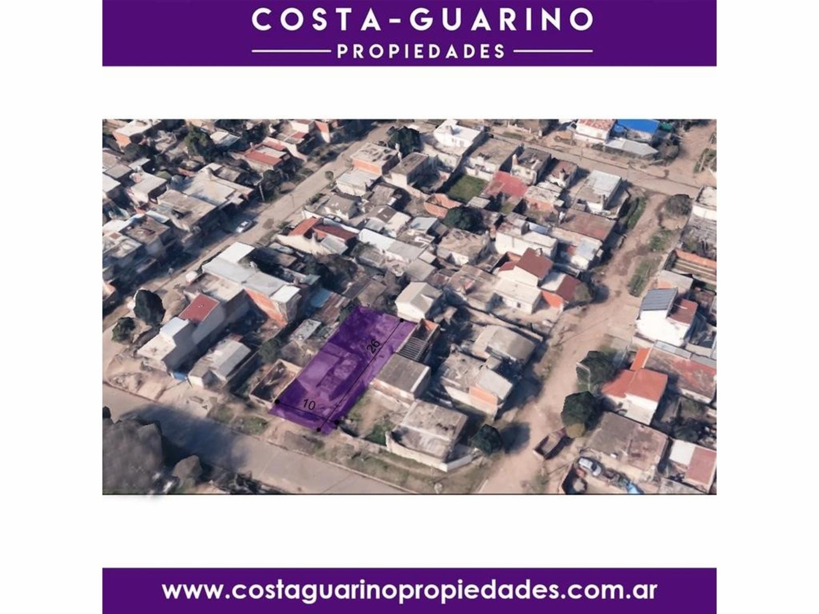 TERRENO DE 267,15 M² (10,08 X 26,06) UBICADO EN RAFAEL CASTILLO. — foto 4