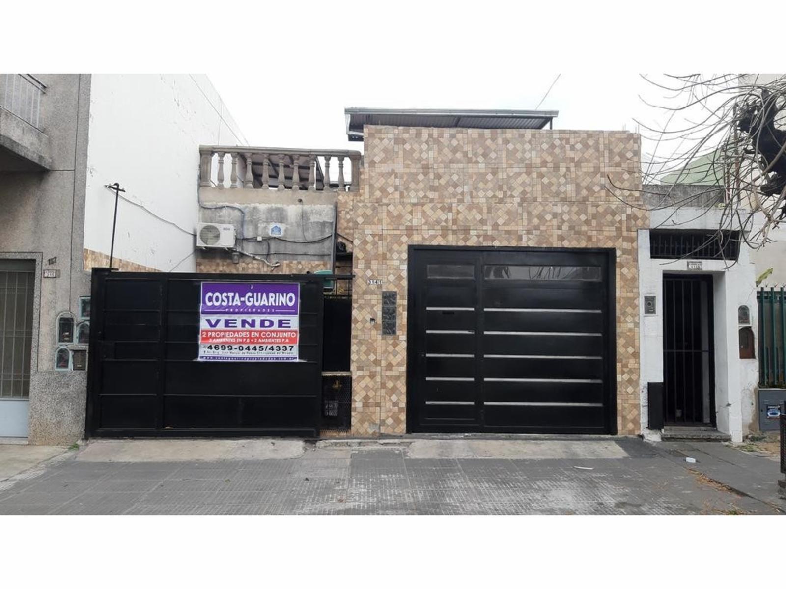 CASA CON DOS PROPIEDADES DE 3 AMBIENTES Y 2 AMBIENTES IDEAL PARA DOS FAMILIAS