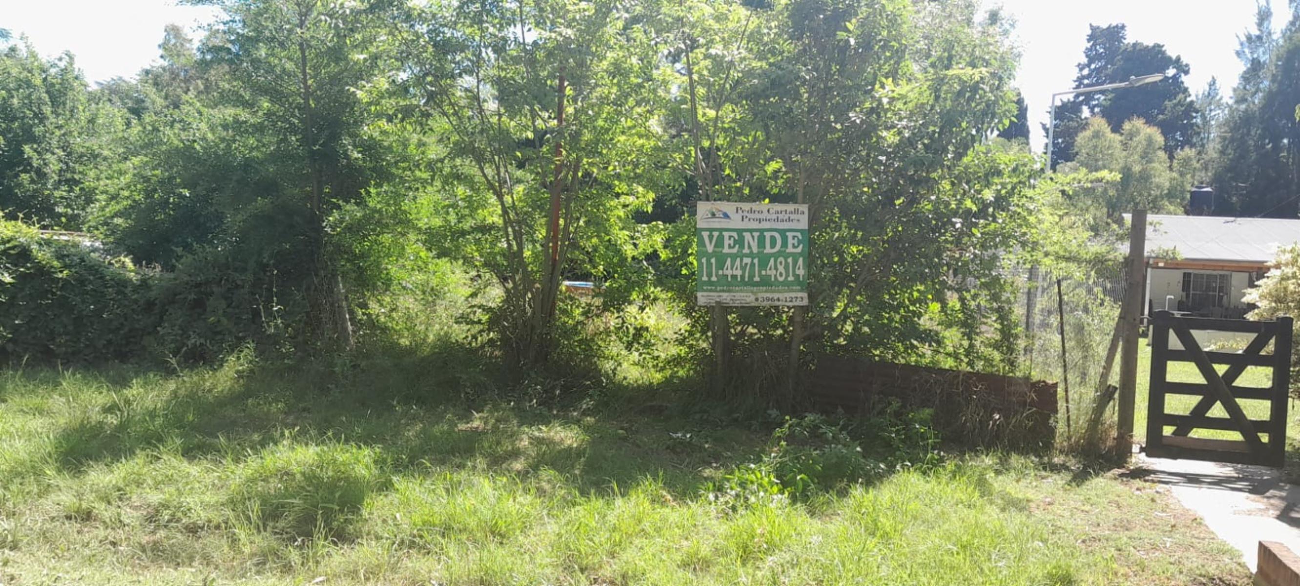 Se vende lote de 800m2 en Laguna de Lobos . EL COMPRADOR NO ABONA ,GASTOS DE LA ESCRITURA
