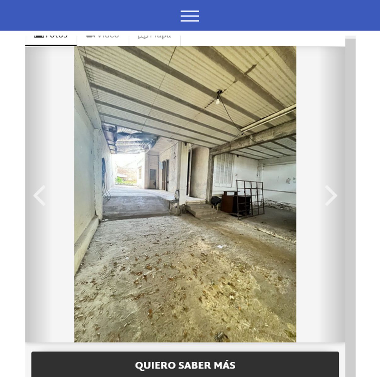 SE VENDE CASA A RECICLAR EN FLORES